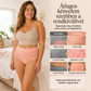 💕 Plus Size, Magas derekú, Pamut, Szivárgásgátló Bugyi | Egész napos Kényelem
